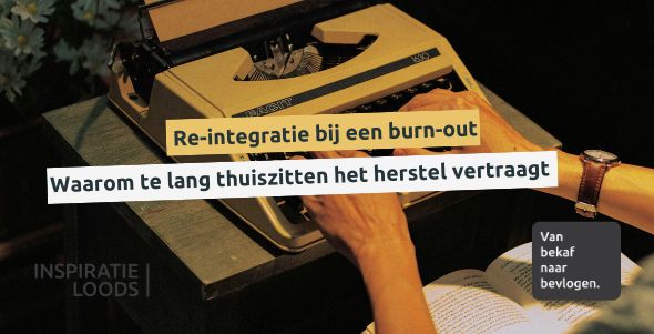 Medewerker start met re-integratie na burn-out.